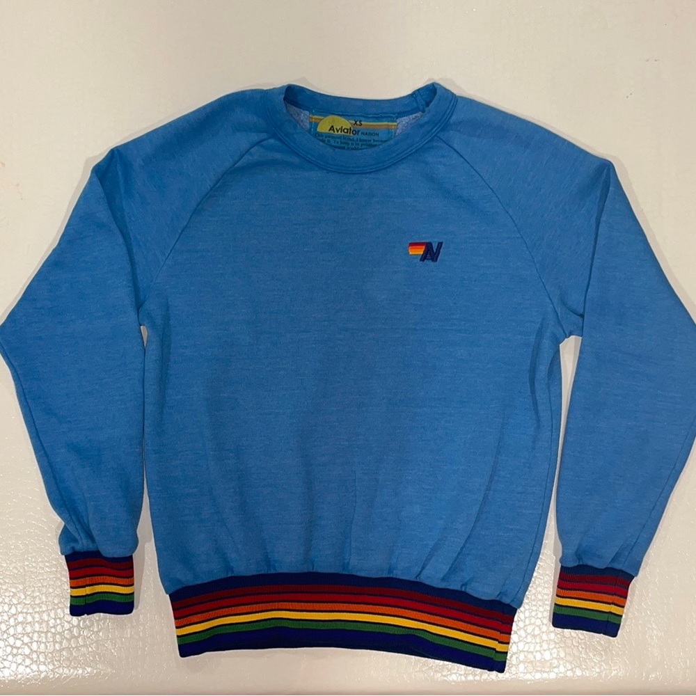 Women’s Aviator Nation crew neck sweatshirt
